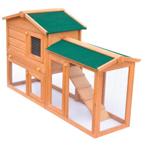 zahrada-XL Zahradní králikárna/domek pro drobná zvířata dřevěná