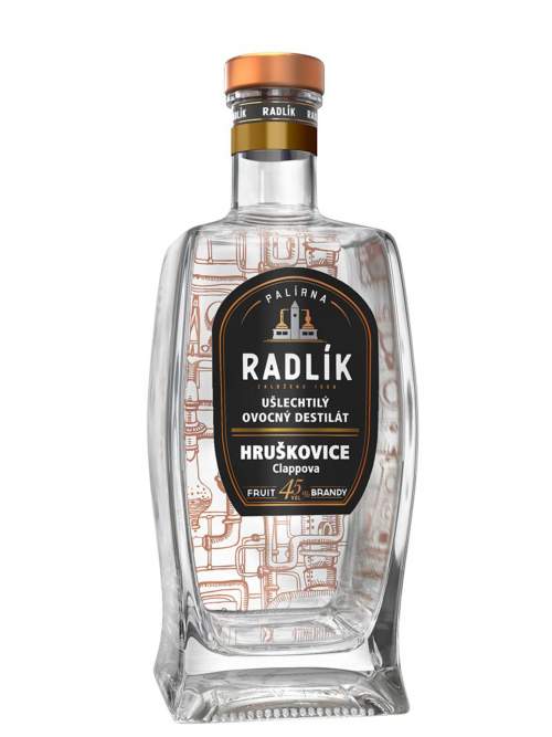 Radlík Hruškovice Clappova 0,5l 45%