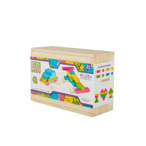Once-kids Eco-bricks Plus 48 barevných kostek