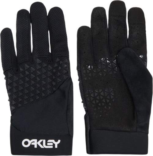 Oakley DROP IN MTB Cyklistické rukavice, černá, velikost L
