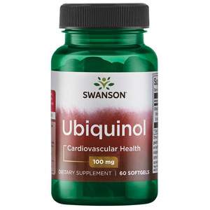 Swanson Ubiquinol 60 ks gelové tablety 100 mg
