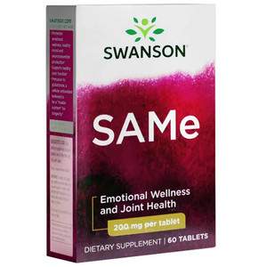 Swanson SAMe 60 ks tablety 200 mg