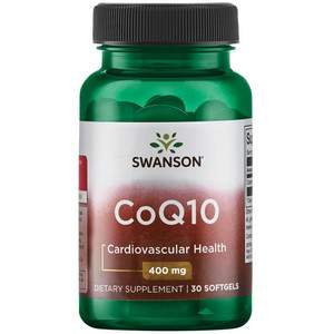 Swanson CoQ10 30 ks gelové tablety 400 mg