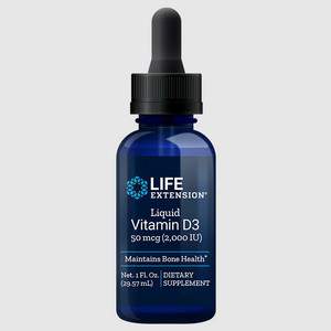 Life Extension Liquid Vitamin D3 29,57 ml tekutina Bez příchutě
