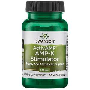 Swanson ActivAMP AMP-K Stimulator 60 ks vegetariánská kapsle 225 mg