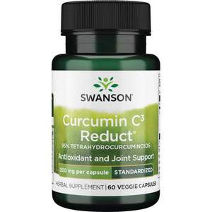 Swanson Curcumin C3 Reduct 60 ks vegetariánská kapsle 200 mg