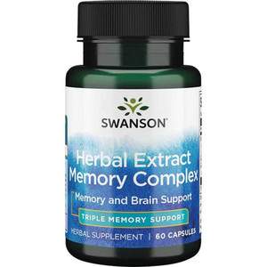 Swanson Herbal Extract Memory Complex 60 ks kapsle