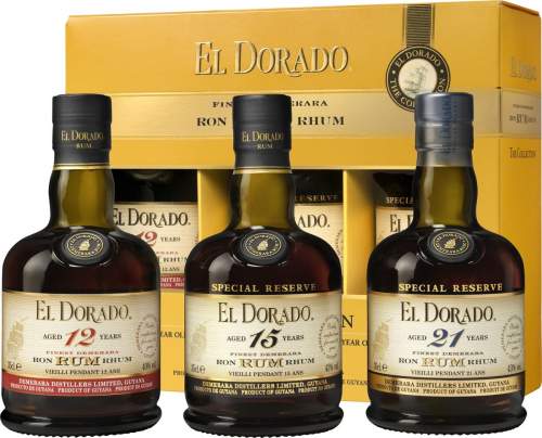 El Dorado The Collection (set 3 x 0,35l)