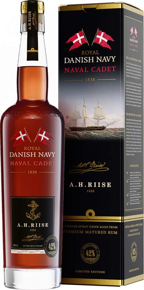 A.H.Riise Royal Danish Navy Naval Cadet 0,7l 42%