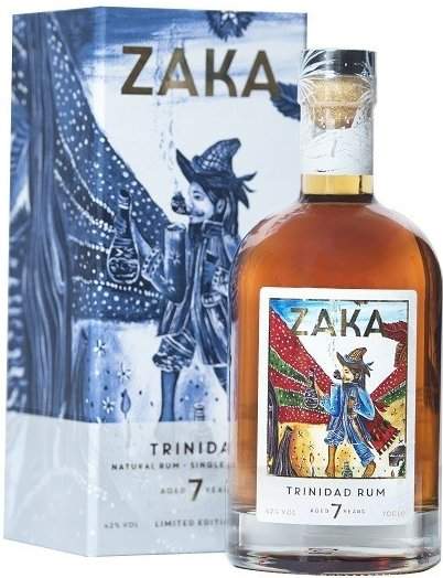 Rumy Zaka Zaka Trinidad Rum, Gift Box, 42%, 0,7l
