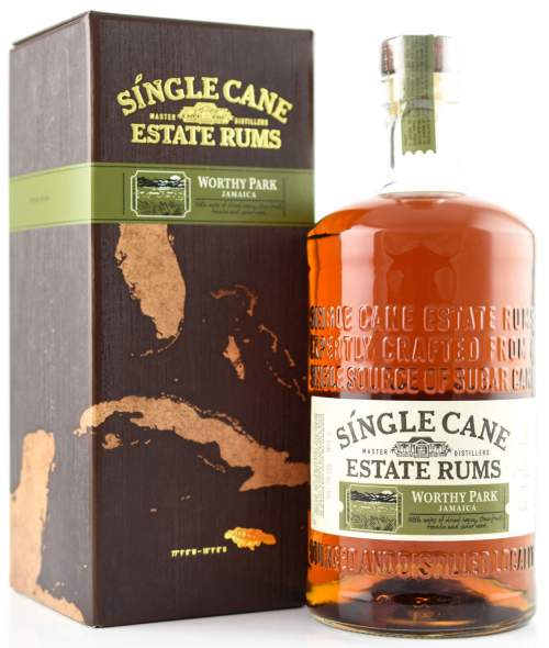 Single Cane Estate Rums Worthy Park 1l 40% GB
