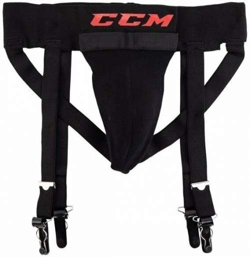 CCM Hokejový suspenzor s podvazky CCM 3v1 Jock Combo, Junior
