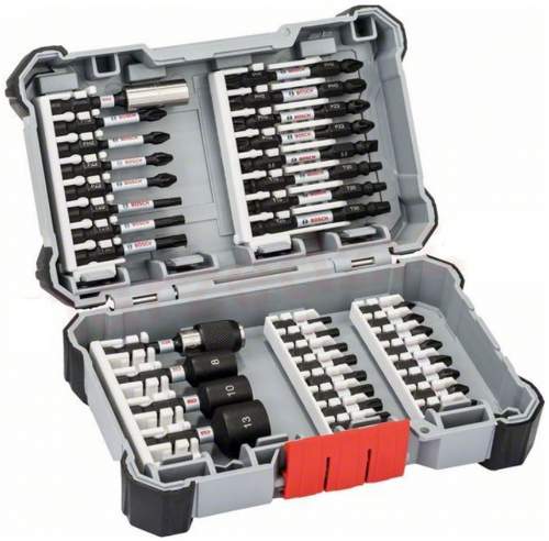 Bosch Sada 36 kusů Pick and Click nástrčných klíčů a šroubovacích bitů Impact Control (2607017568)