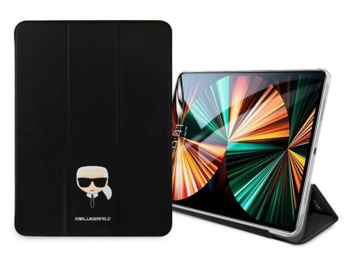 KLFC11OKHK Karl Lagerfeld Head Saffiano pro iPad Pro 11 Black