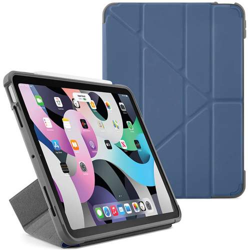Pipetto puzdro Origami Shield Case pre iPad Air 10.9" 2020 - Navy Blue