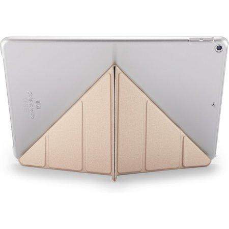 Pipetto Metallic Origami TPU pouzdro Apple iPad 10,2" růžovozlaté