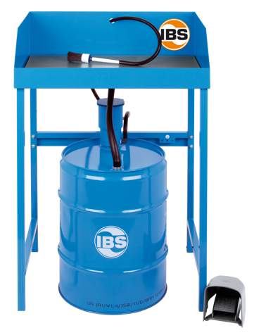 Mycí stůl typ BK 50, 50 litrů, nosnost 50 kg, elektrické čerpadlo a štětec - IBS Scherer