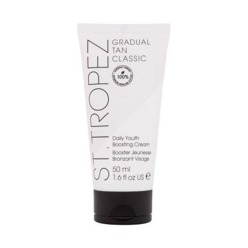 St.Tropez Gradual Tan Classic Daily Youth Boosting Cream hydratační samoopalovací krém na obličej 50 ml pro ženy