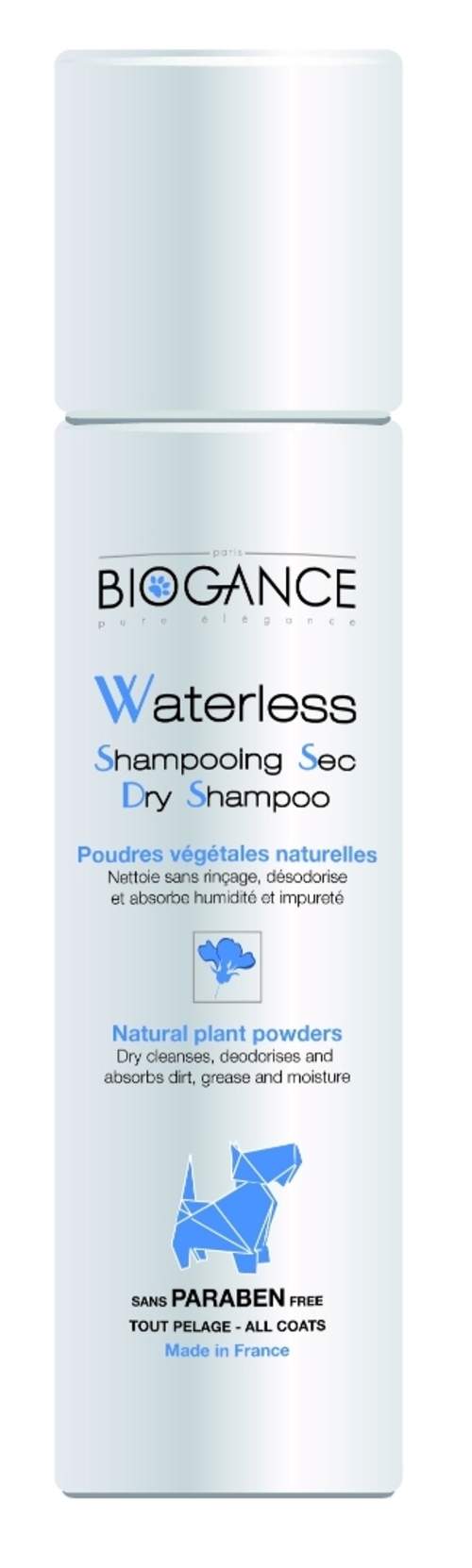 Biogance Waterless Dog Dry Šampon pro psy 150 ml