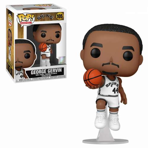 Funk POP NBA: Legends- George Gervinho (Spurs Home)