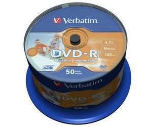 VERBATIM DVD-R(50-Pack)