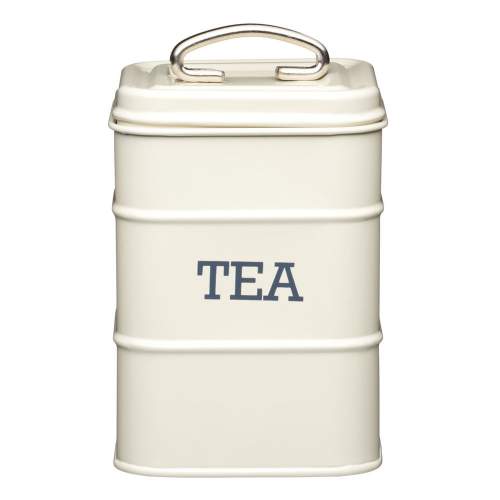 Dóza na čaj krémová Tea Living Nostalgia