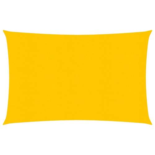 Plachta proti slunci 160 g/m² žlutá 3 x 4 m HDPE