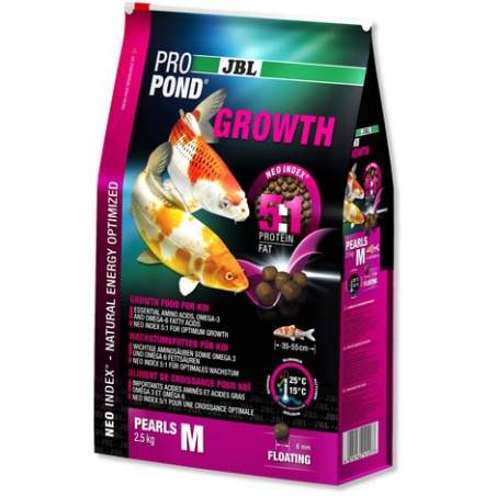 JBL ProPond Growth růstové krmivo pro koi M 2,5 kg