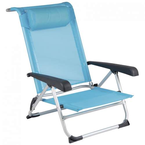 Bo-Camp Plážová židle Saint-Tropez modrá