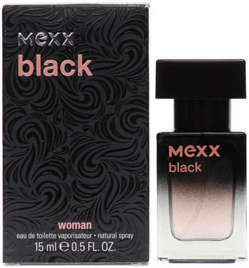 Mexx Black for Her Toaletní voda Pro ženy 15ml