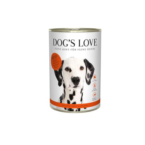 Dog's Love Hovězí Adult Classic konzerva 400 g