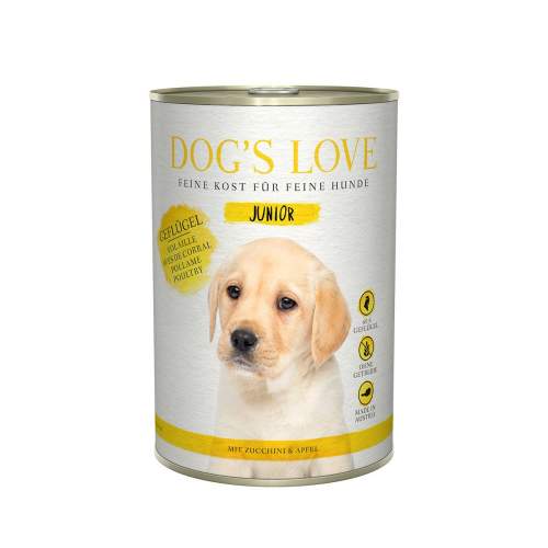 Dog's Love konzerva Junior Classic drůbeží 400 g