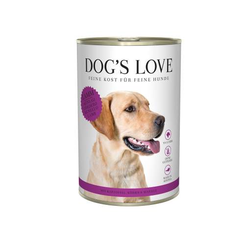 Dog's Love konzerva Adult Classic Jehněčí 400 g