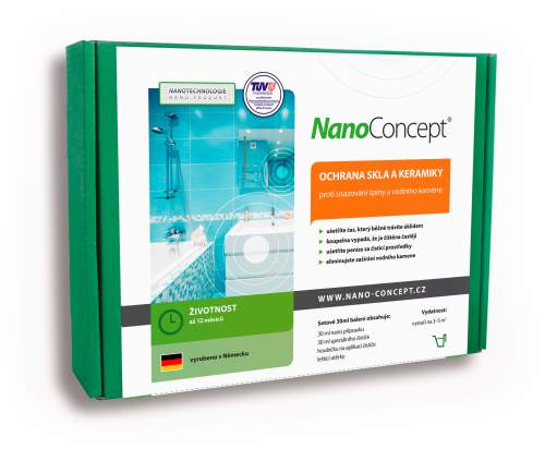 NanoConcept set Nano ochrana skla a keramiky