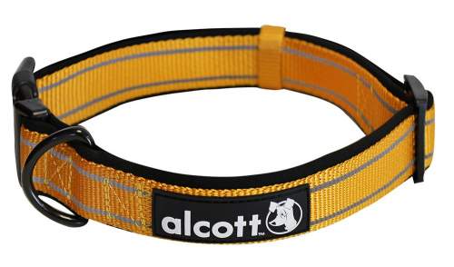 Obojek Alcott reflexní oranžová S 25-35cm
