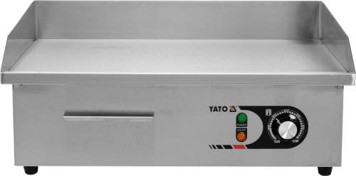 Yato Gastro Grilovací deska hladká 3000W 550mm