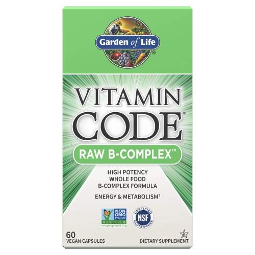 Garden of Life Vitamin Code RAW B-Complex 60 kapslí