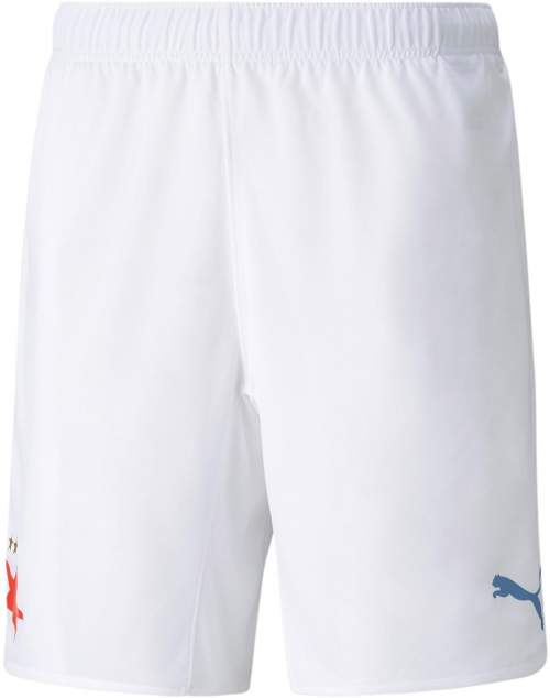 Puma SKS HOME SHORTS PROMO Pánské fotbalové šortky, bílá, velikost S