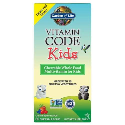 Garden of life Garden of Life Vitamín Code Kids  RAW multivitamín pro děti - 30 tablet