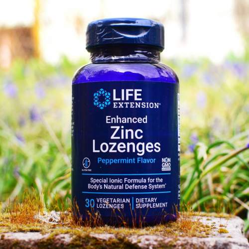 Life Extension Zinc Lozenges 1 ks 30 ks pastilka 18,75 mg
