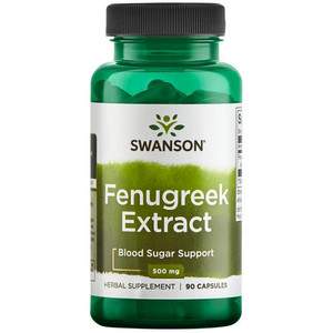 Swanson Fenugreek Extract 90 ks kapsle 500 mg
