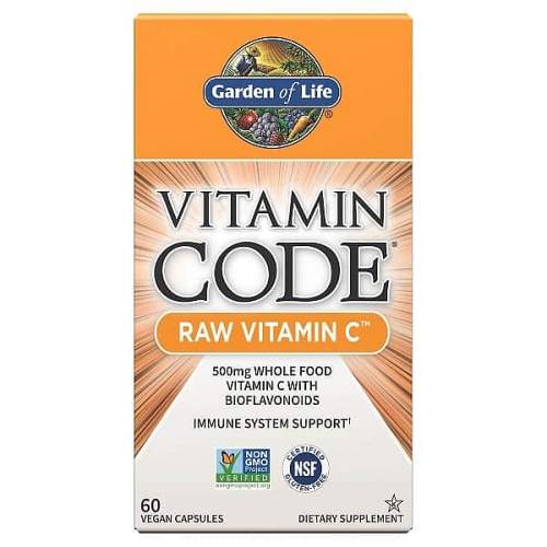 Garden of Life Vitamín C  RAW Vitamin Code  60 kapslí