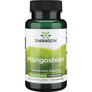 Swanson Mangosteen Standardized 90 ks kapsle 500 mg