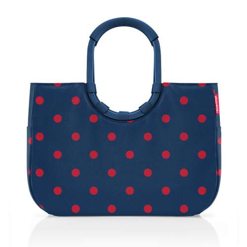 Reisenthel loopshopper L FRAME MIXED DOTS RED