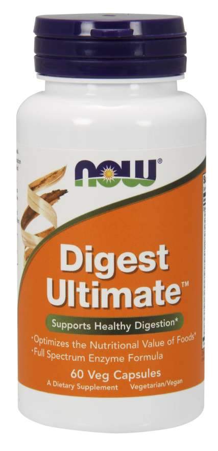 NOW Foods Digest Ultimate™, 60 rostlinných kapslí
