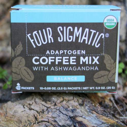 Four Sigmatic Ashwagandha & Chaga Adaptogen Coffee Mix BIO, 10 sáčků