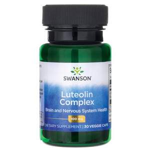 Swanson Luteolin Complex 30 ks, vegetariánská kapsle 100 mg