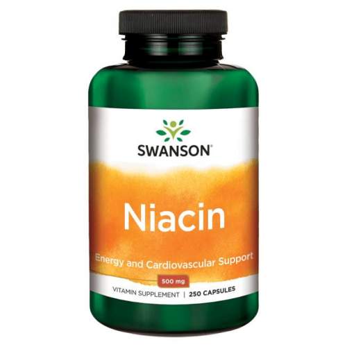Swanson Niacin Vitamin B-3 250 ks kapsle 500 mg