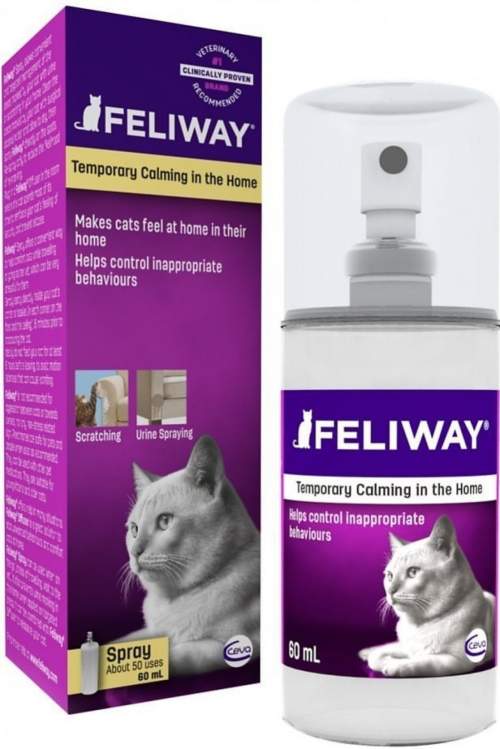 Feliway sprej pro zklidnění kočky 60ml