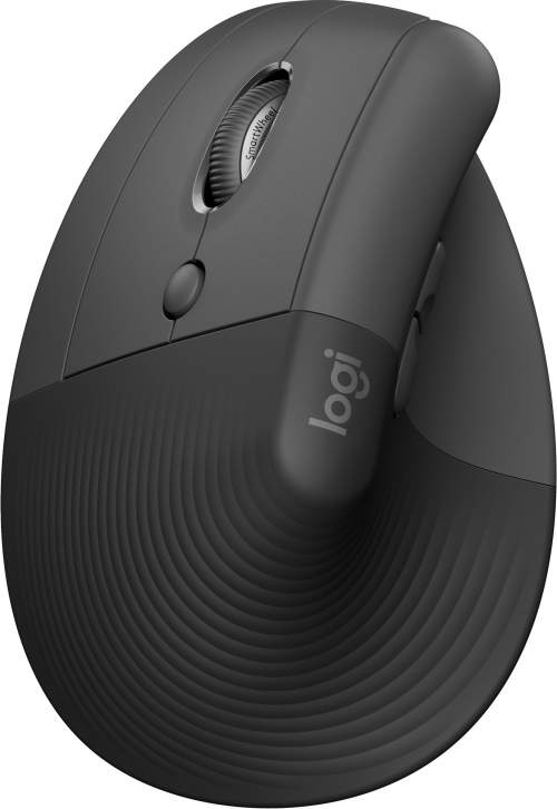 Logitech Wireless Mouse Lift for Business Left, graphite / black - 910-006495